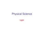 Physical Science - slide 1