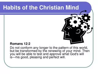 Habits of the Christian Mind