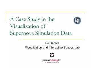 A Case Study in the Visualization of Supernova Simulation Data