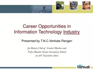 Career Opportunities in Information Technology Industry