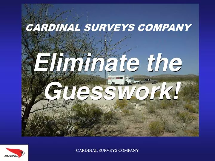 cardinal surveys company