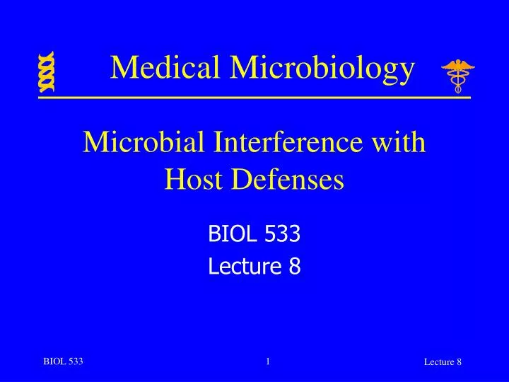 microbial interference with host defenses