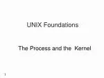 UNIX Foundations - slide 1