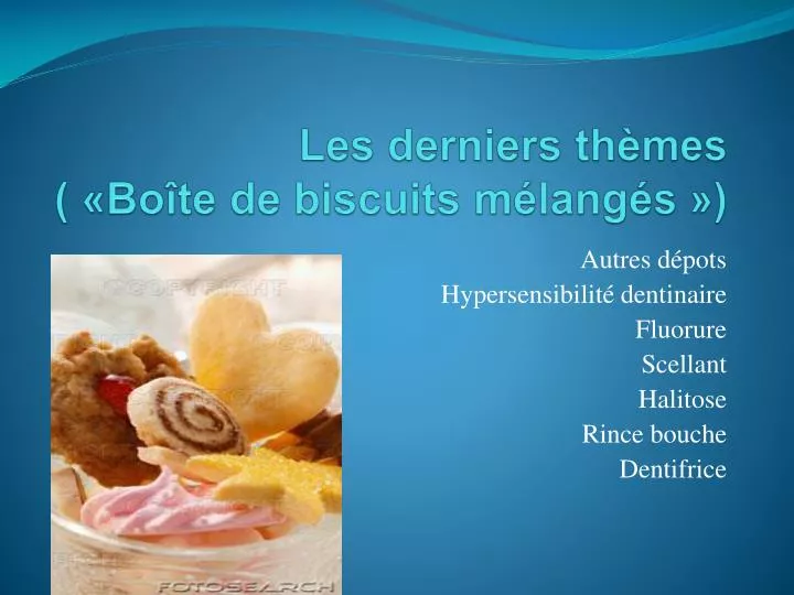 les derniers th mes bo te de biscuits m lang s