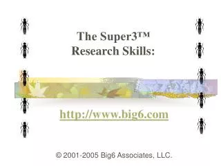 The Super3™ Research Skills: