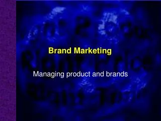 Brand Marketing