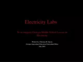 Electricity Labs