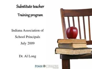 Substitute teacher Training program