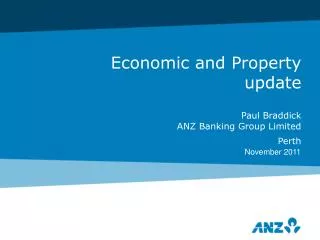 Economic and Property update