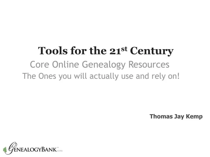 tools for the 21 st century