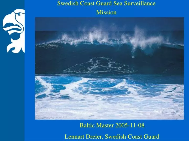 swedish coast guard sea surveillance mission