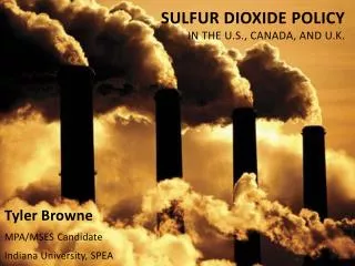 Sulfur Dioxide Policy in the U.S., Canada, and U.K.