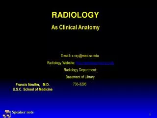 As Clinical Anatomy
