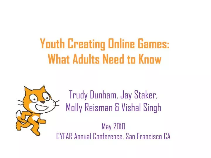 youth creating online games what adults need to know