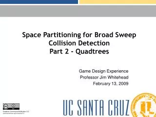 Space Partitioning for Broad Sweep Collision Detection Part 2 - Quadtrees