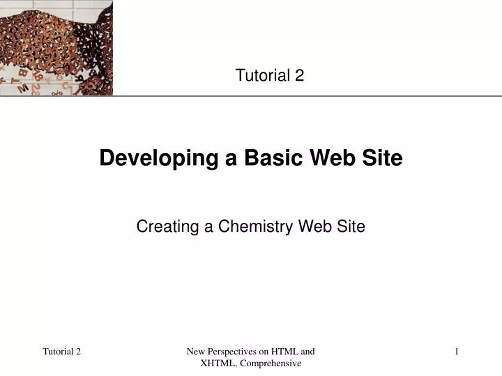 developing a basic web site