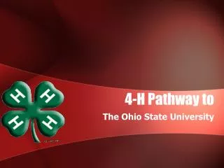 4-H Pathway to