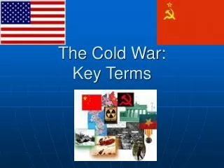 The Cold War: Key Terms