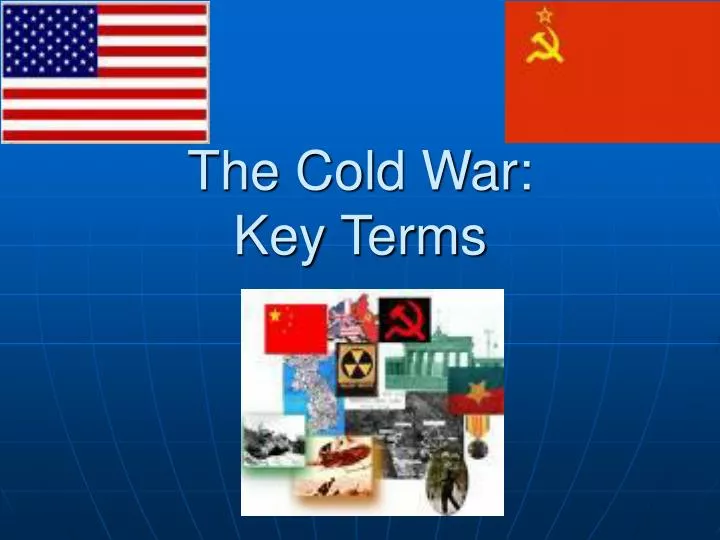 the cold war key terms