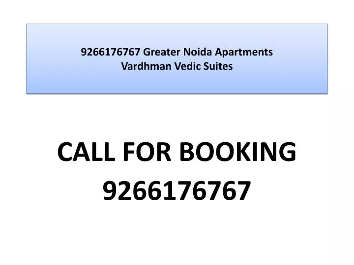 9266176767 greater noida apartments vardhman vedic suites