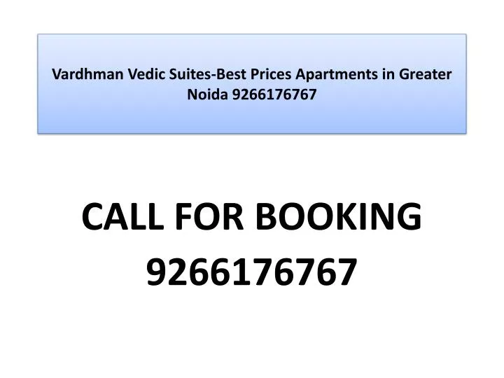 vardhman vedic suites best prices apartments in greater noida 9266176767