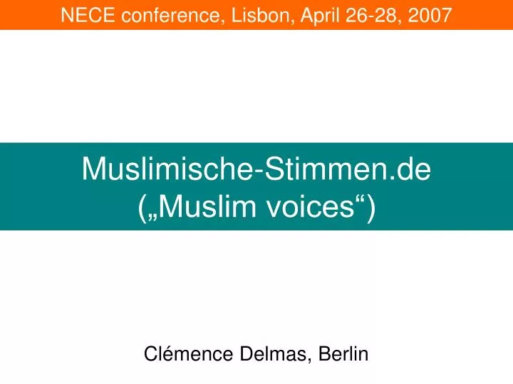 muslimische stimmen de muslim voices