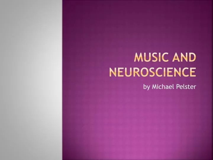 music and neuroscience