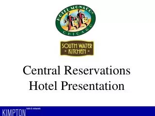 Central Reservations Hotel Presentation