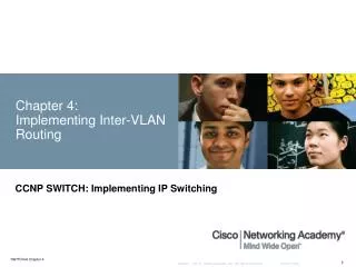 Chapter 4: Implementing Inter-VLAN Routing