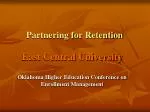 Partnering for Retention - slide 1