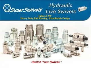 Hydraulic Live Swivels