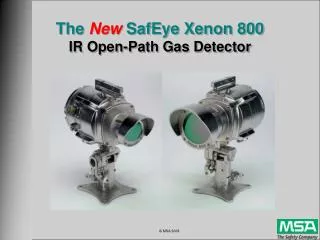 The New SafEye Xenon 800 IR Open-Path Gas Detector