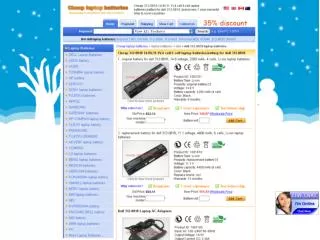 DELL PP37L laptop battery at cheap-laptop-batteries.com