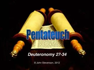 Deuteronomy 27-34