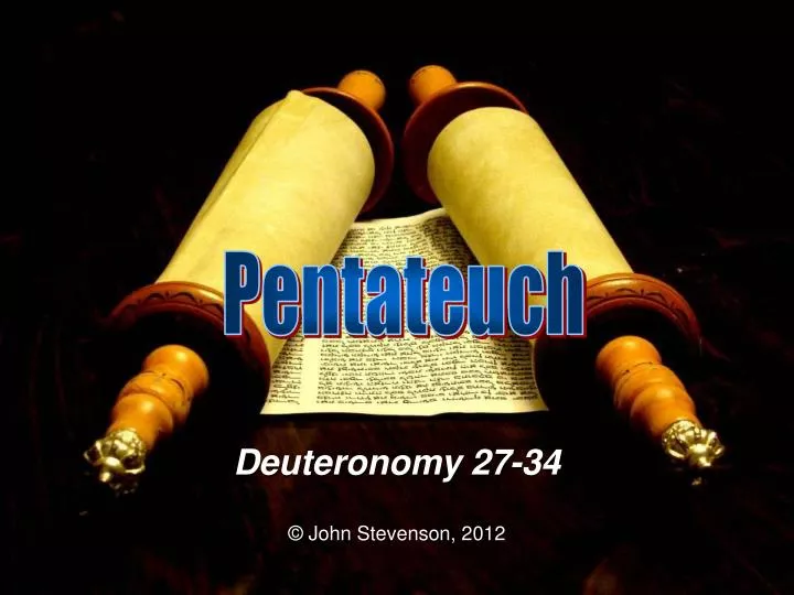 deuteronomy 27 34
