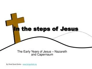 In the steps of Jesus