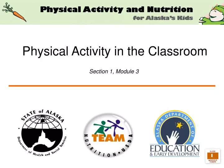 physical activity in the classroom section 1 module 3