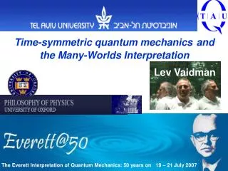 Time-symmetric quantum mechanics and the Many-Worlds Interpretation