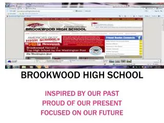BROOKWOOD HIGH SCHOOL