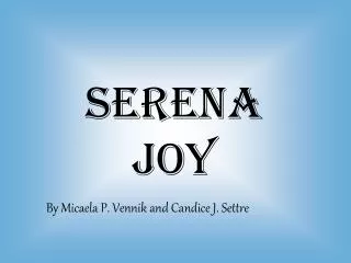 Serena Joy