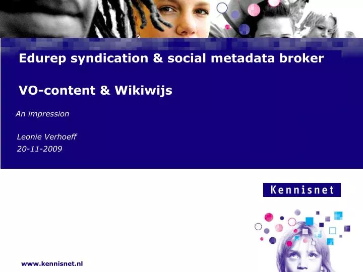 edurep syndication social metadata broker vo content wikiwijs