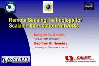 Remote Sensing Technology for Scalable Information Networks