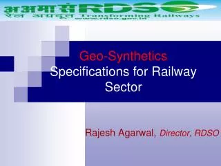 Geo-Synthetics Specifications for Railway Sector