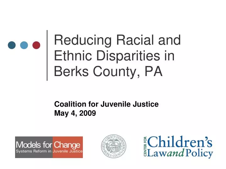reducing racial and ethnic disparities in berks county pa