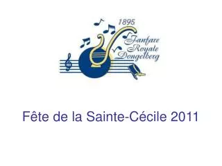 f te de la sainte c cile 2011