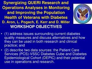 Introduction and Context for Diabetes Quality Measurement