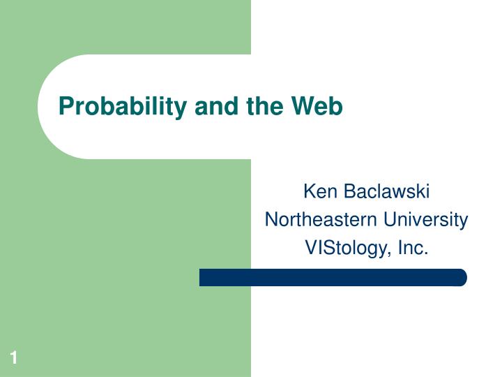 probability and the web