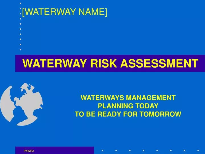 waterway risk assessment