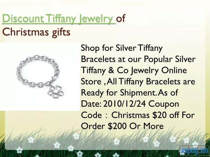 discount tiffany jewelry of christmas gifts