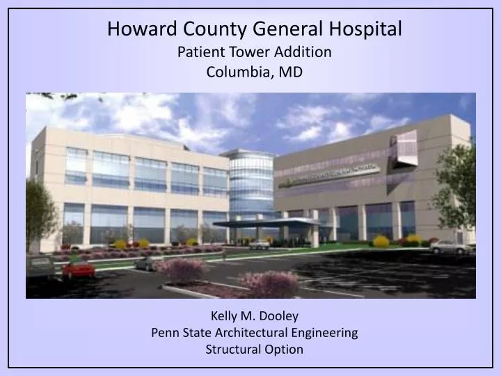 howard county general hospital patient tower addition columbia md